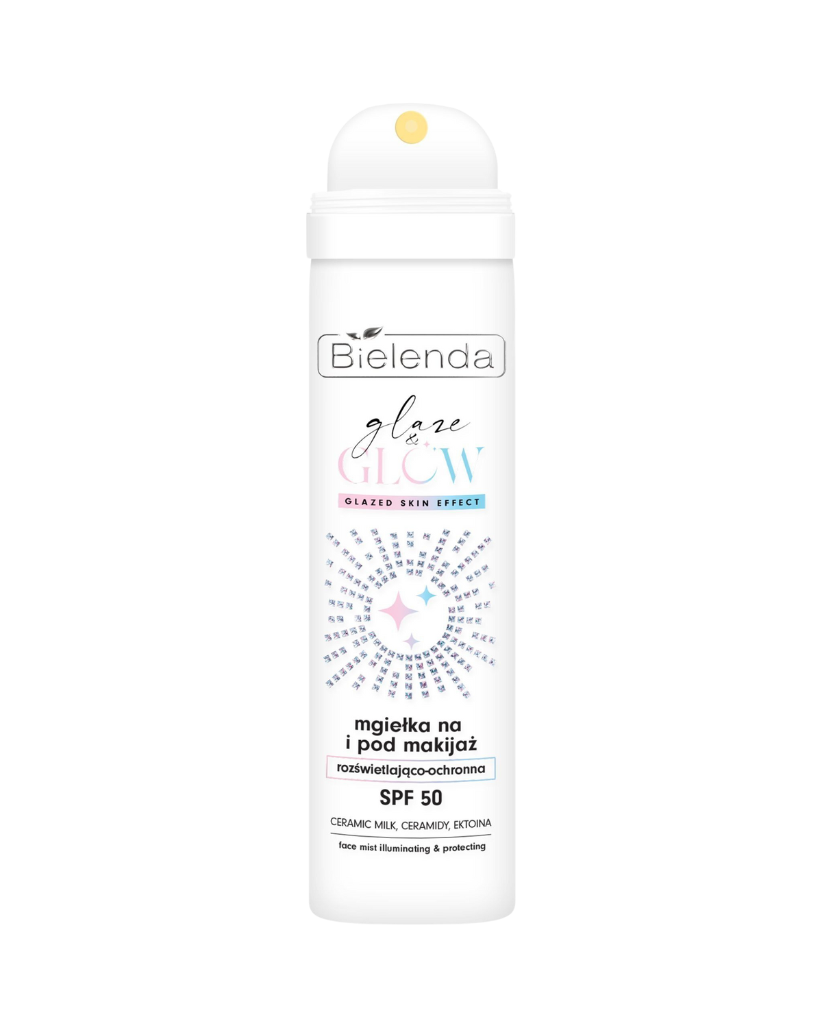 BIELENDA - GLAZE & GLOW MGIELKA NA I POD MAKIJAZ SPF 50 75ml