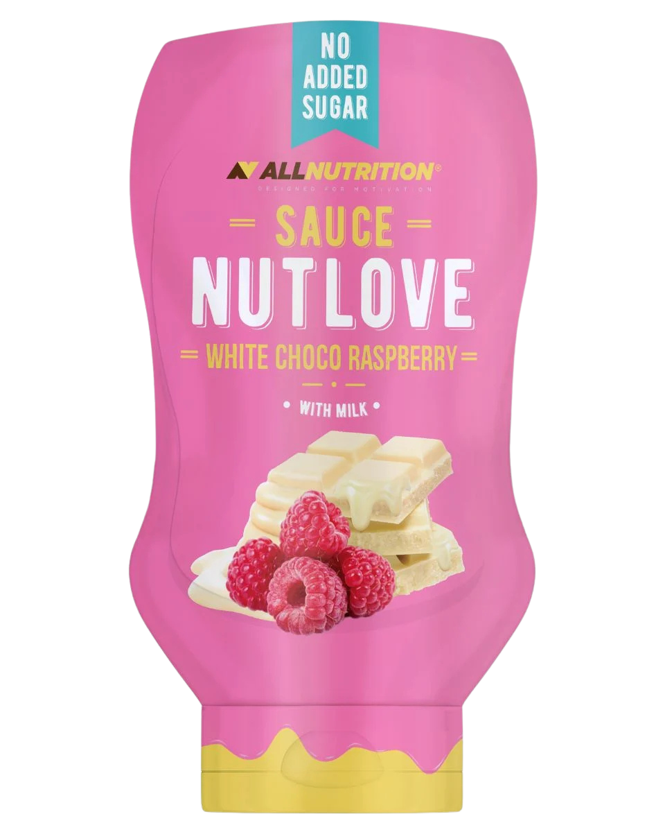NUTLOVE SAUCE WHITE CHOCO RASPBERRY 280g