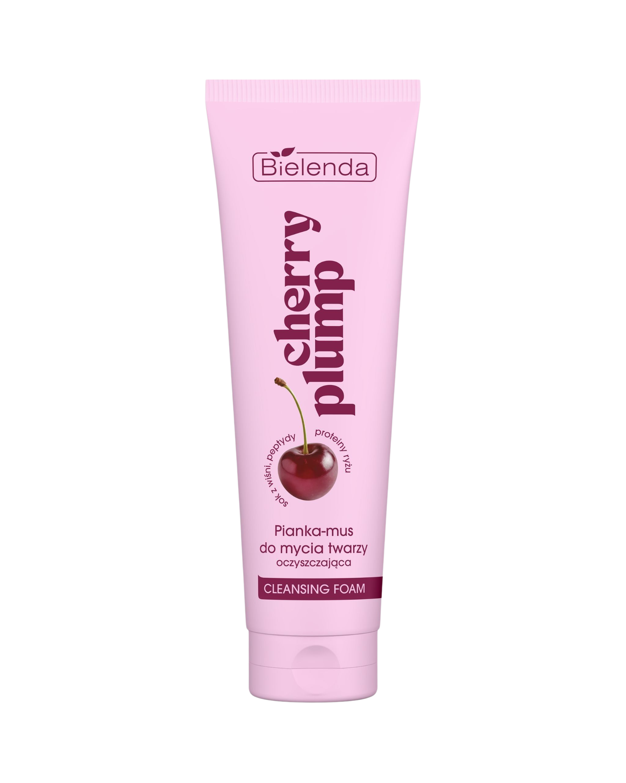 BIELENDA - CHERRY PLUMP PIANKA-MUS DO MYCIA TWARZY 130g