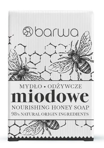 BARWA - MYDLO W KOSTCE MIODOWE 100g