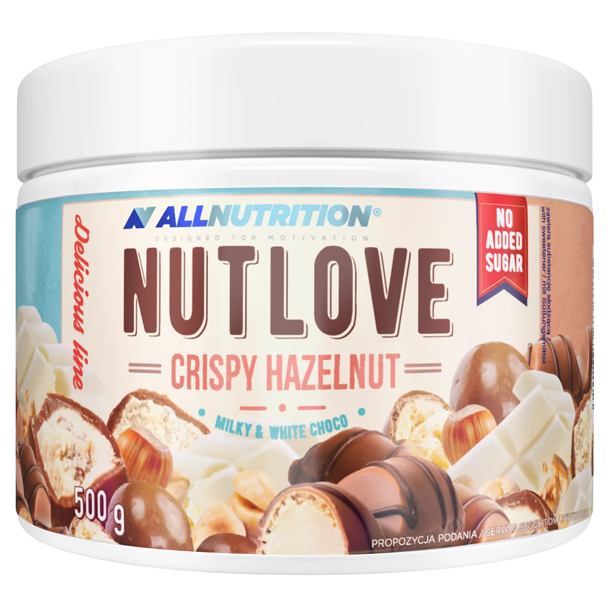 NUTLOVE CREAM CRISPY HAZELNUT 500g