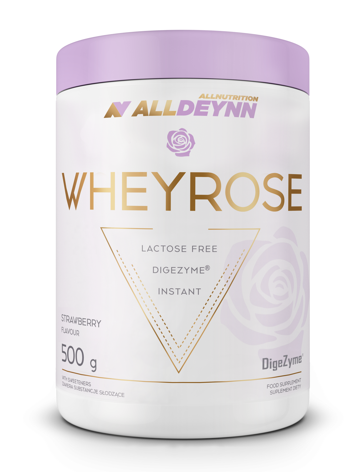 ALLDEYNN - WHEYROSE (PROTEIN POWDER) STRAWBERRY 500g