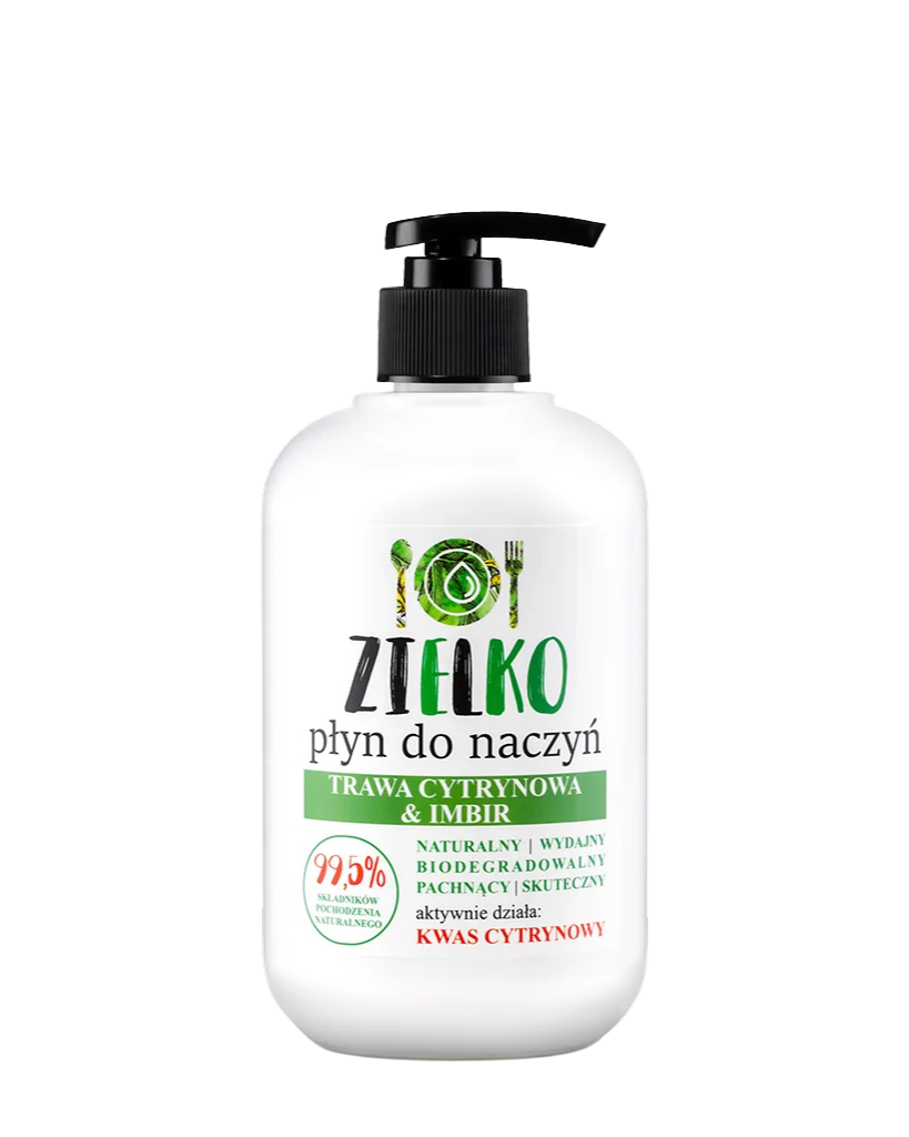ZIELKO - PLYN DO MYCIA NACZYN - TRAWA CYTRYNOWA 500ml