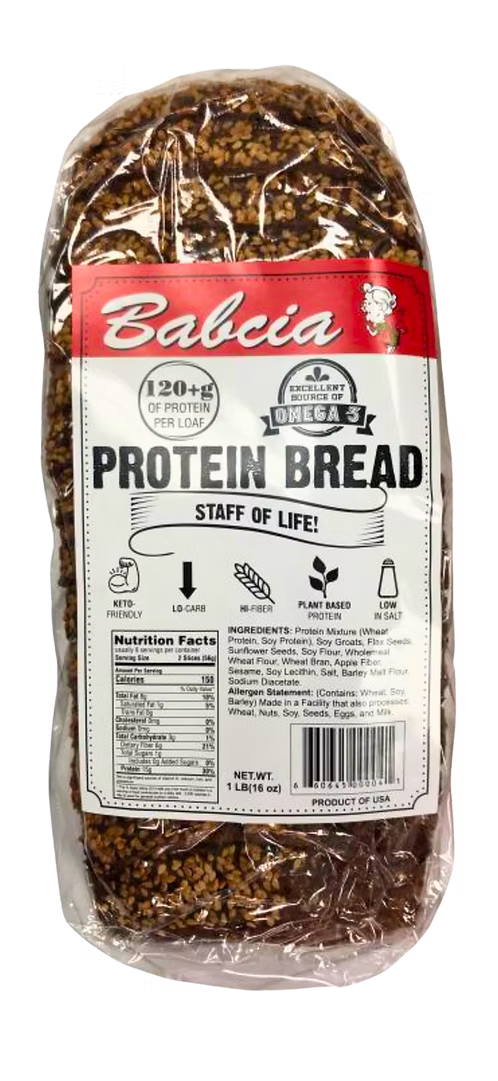 BABCIA PROTEIN BREAD 1lb