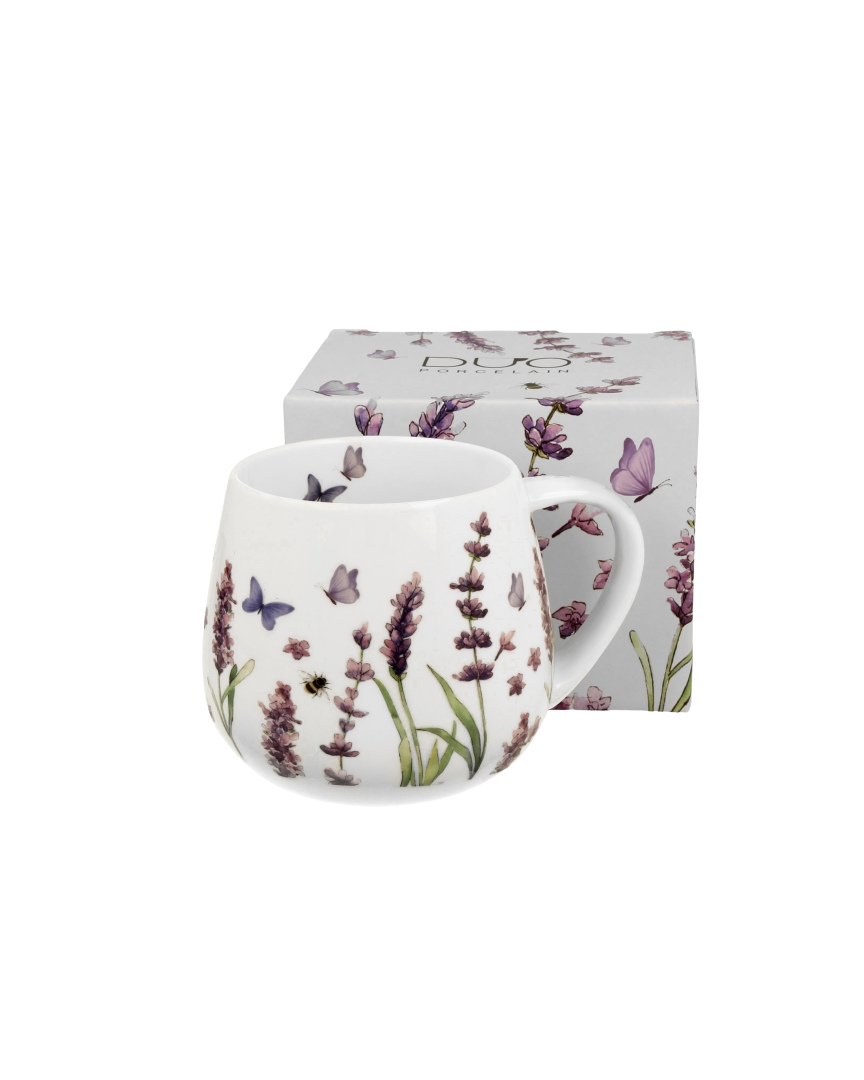 DUO PORCELAIN - KUBEK BARYLKA CLASSIC LAVENDER 430ml