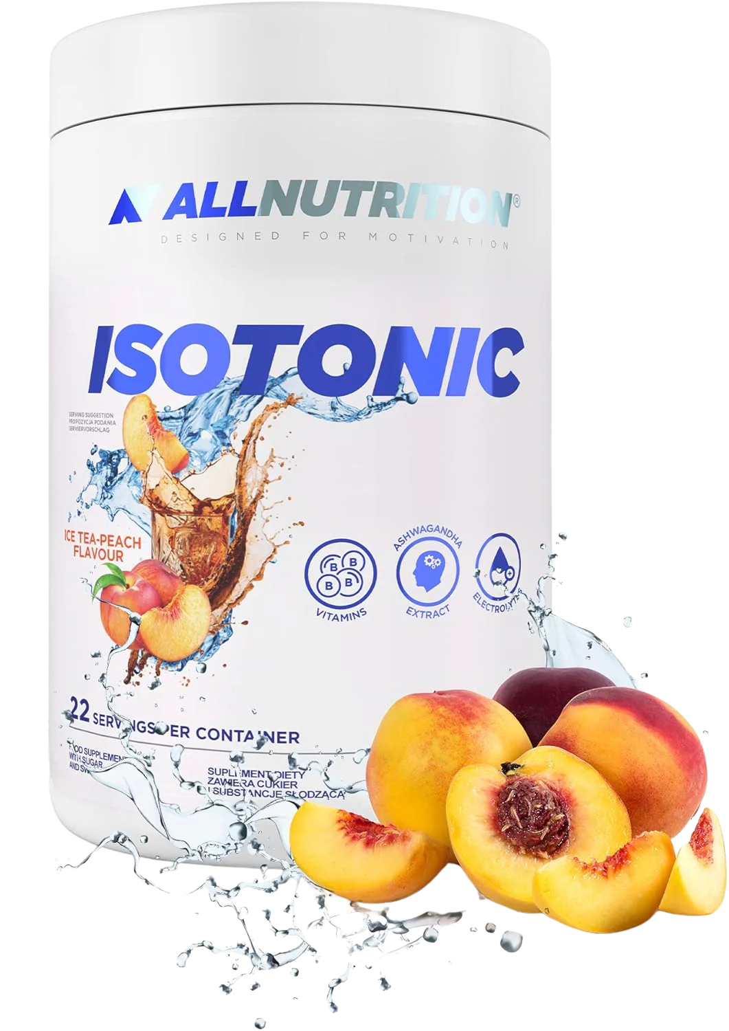 ALLNUTRITION - ISOTONIC POWDER - ICE TEA PEACH 700g