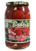 BABCIA WHOLE RED TOMATOES 30oz  *6 PACK*