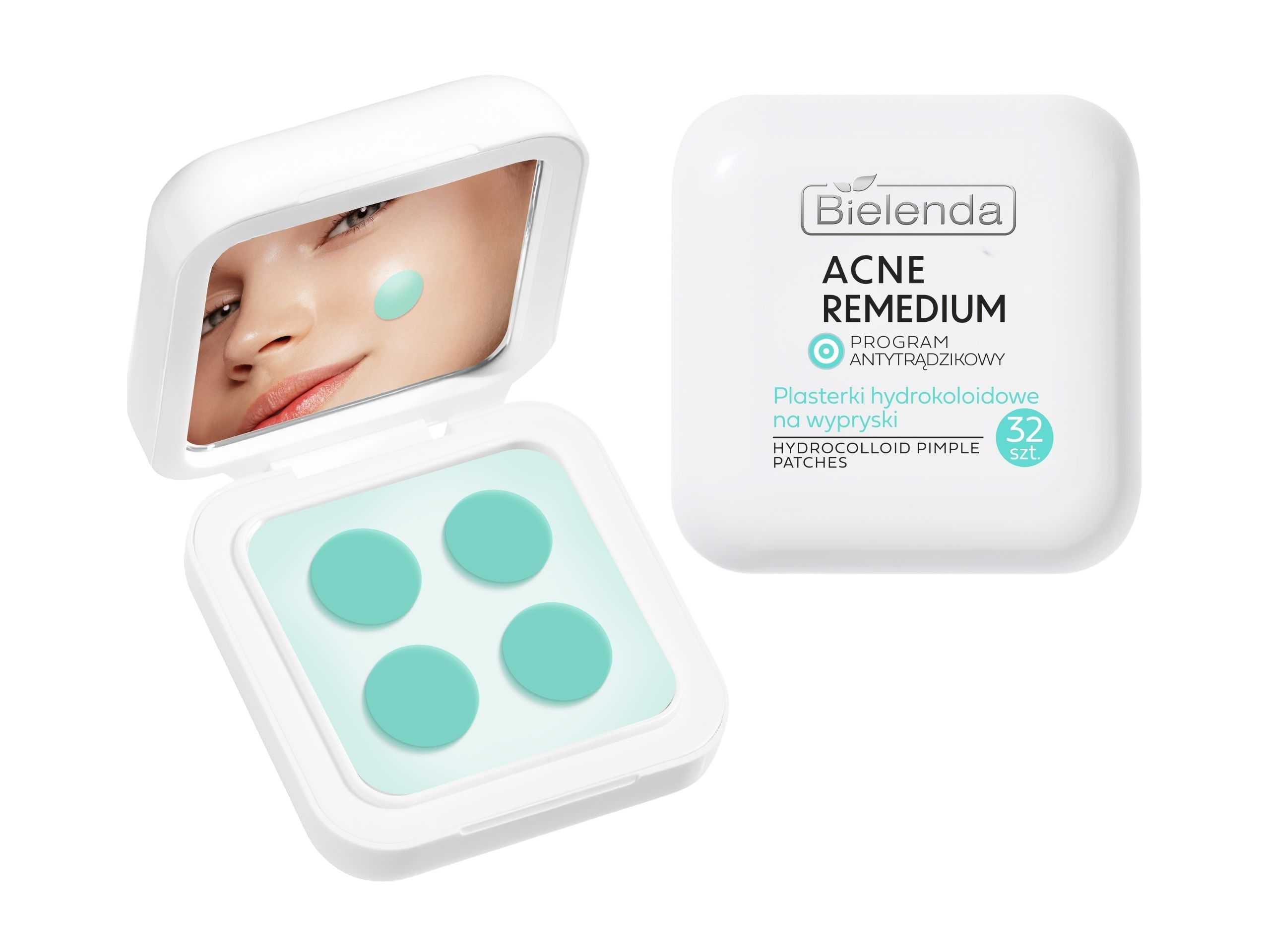 BIELENDA - ACNE REMEDIUM PLASTERKI HYDROKOLOIDOWE NA WYPRYSKI 32SZT