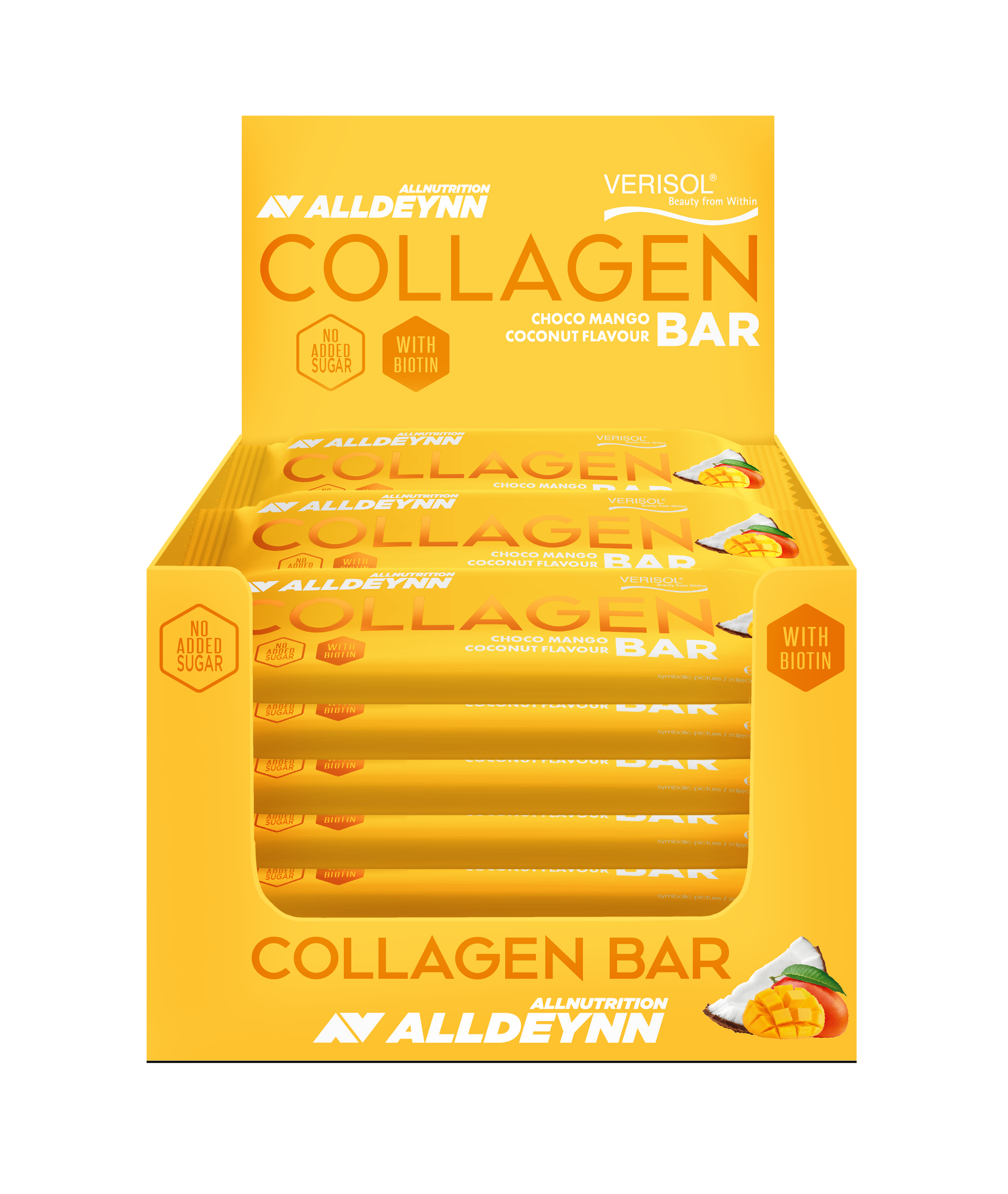 ALLDEYNN COLLAGEN BAR - CHOCO MANGO COCONUT FLAVOR 40g