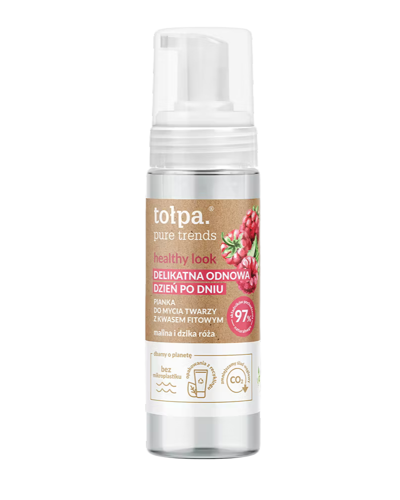 TOLPA - PURE TRENDS PIANKA DO MYCIA TWARZY Z KWASEM FITOWYM 150ml
