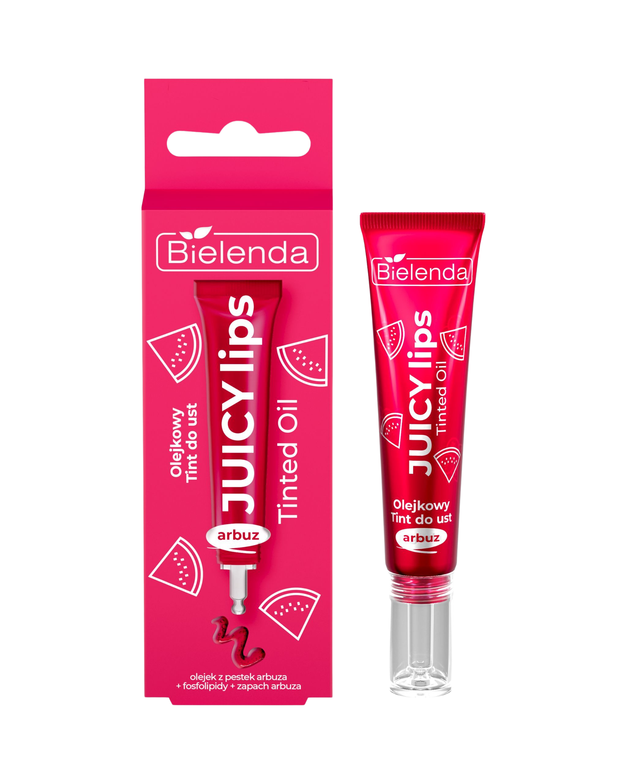 BIELENDA - JUICY TINT OLEJKOWY TINT DO UST ARBUZ 10g