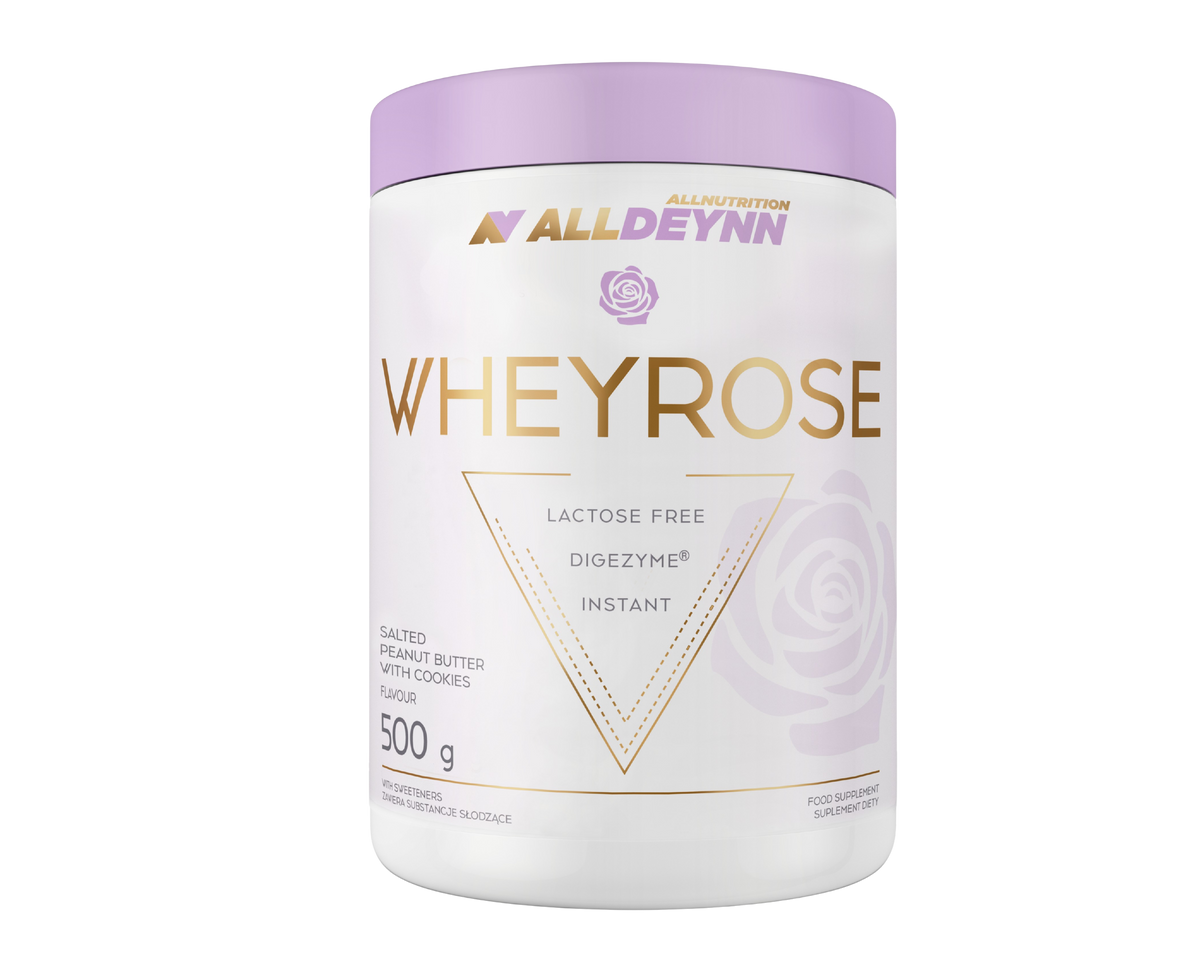 ALLDEYNN - WHEYROSE (PROTEIN POWDER) SALTED PEANUT BUTTER & COOKIES 500g