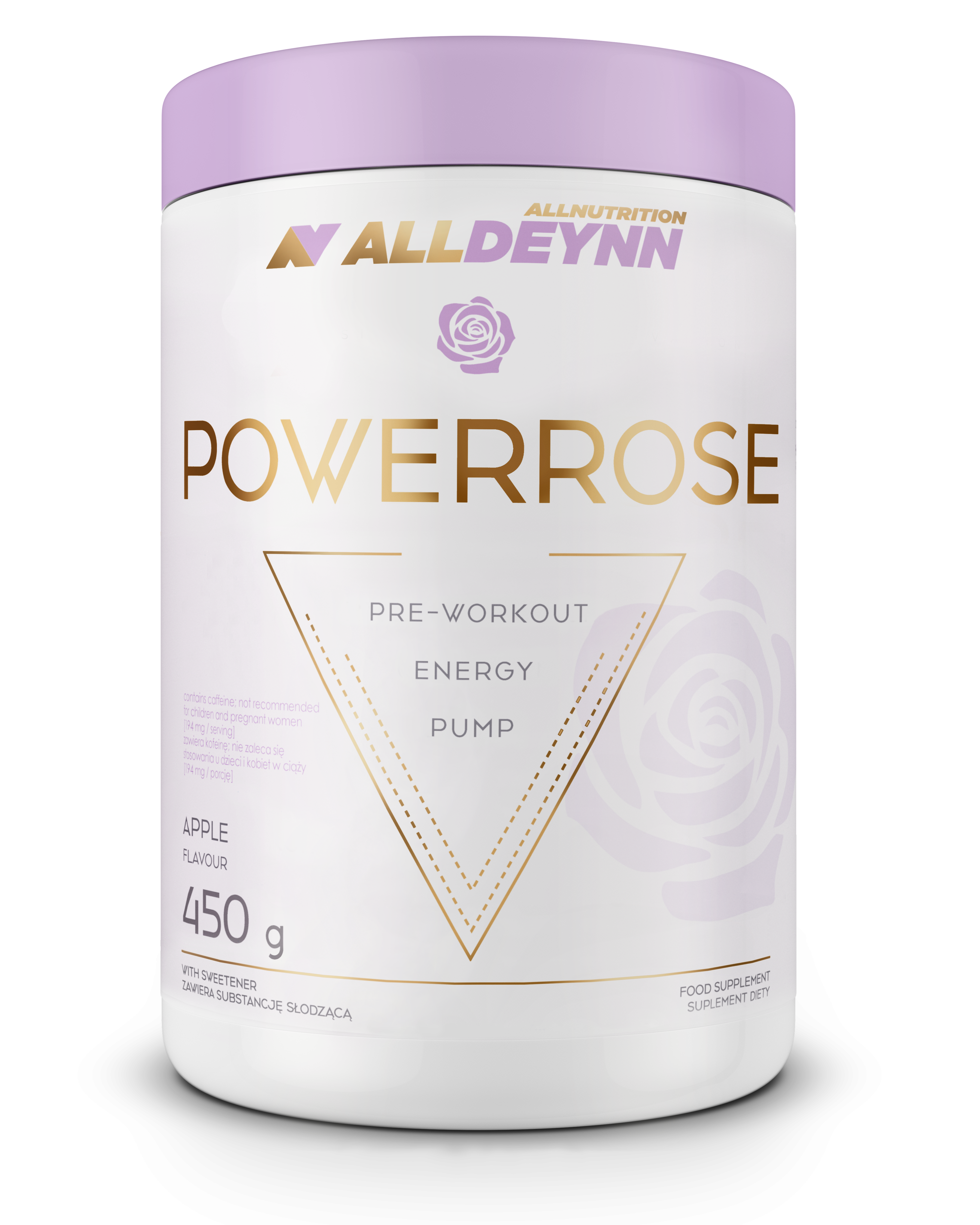 ALLDEYNN - POWERROSE (PRE-WORKOUT) APPLE 450g