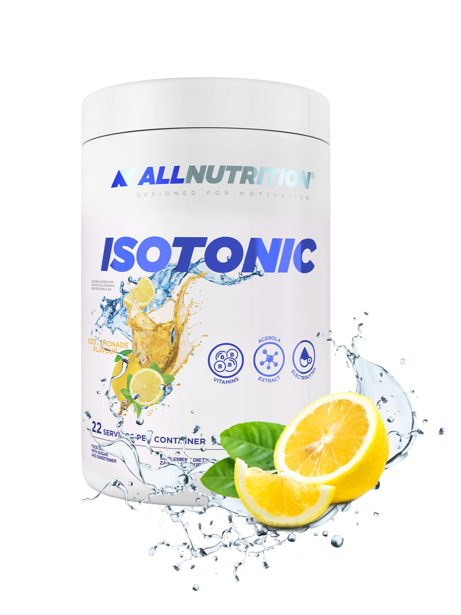 ALLNUTRITION - ISOTONIC POWDER - ICED LEMONADE 700g