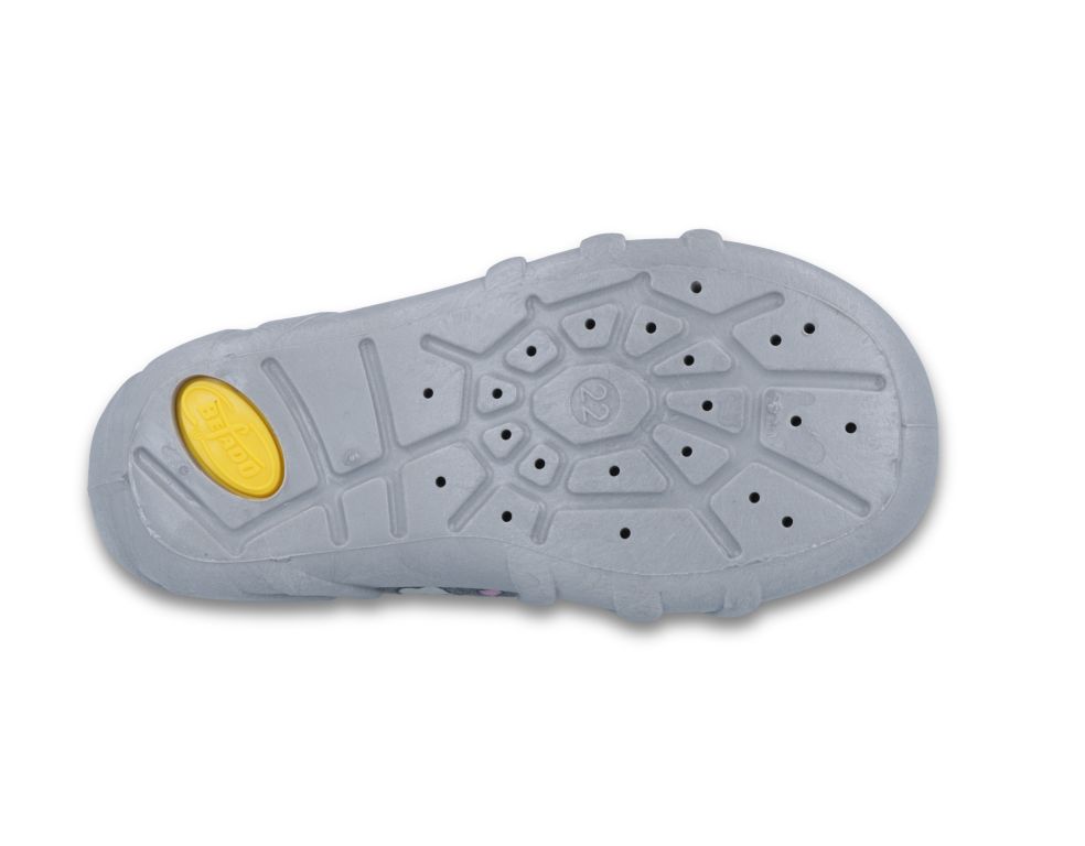 BUTY DZIECIECE - SPEEDY SZARY BROKAT